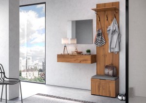 Модульная прихожая Нао (Сантан) Дуб вотан